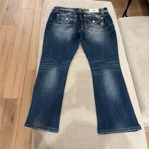 Miss Me Dark Blue Boot Cut Jeans